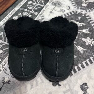 UGG Cozy Black Slippers